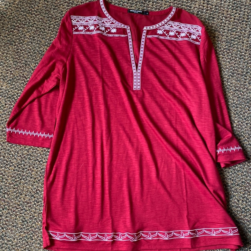 Embroidered tunic